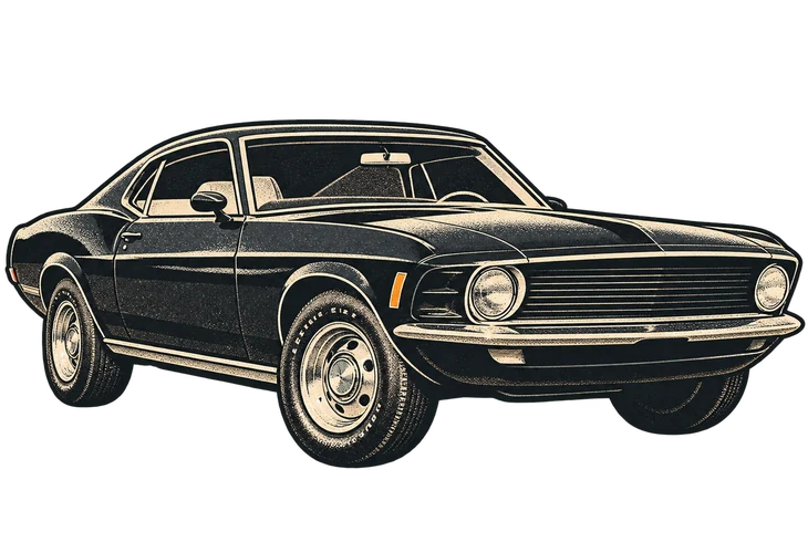 Retro Mustang category artwork